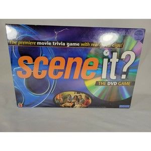 Mattel SCENE IT DVD Movie Trivia Game. Brand New Sealed.